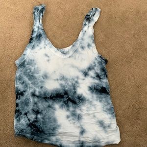Women American eagle tie dye tank size small